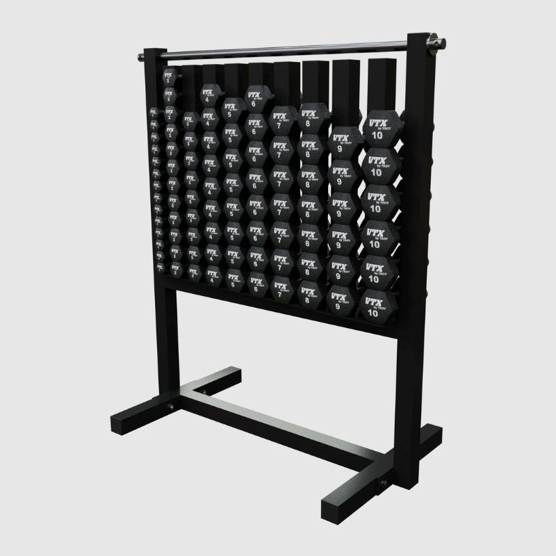 VTX Aerobic Pac – Neoprene Dumbbell Set with Rack - MDR-DNPAC