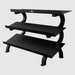 VTX Commercial-Grade 3-Tier Horizontal Shelf Rack Empty