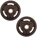 VTX  GO-VR Rubber Olympic Grip Plate 25lbs Pair