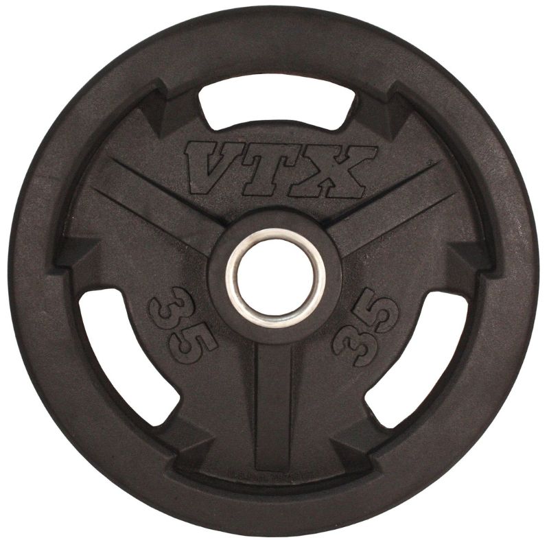 VTX  GO-VR Rubber Olympic Grip Plate 35lbs 