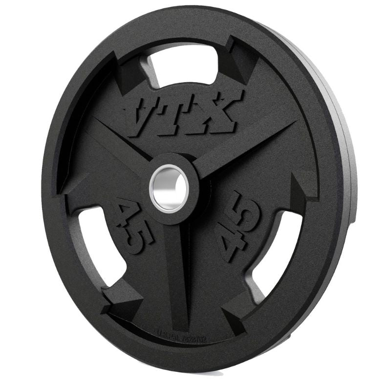VTX  GO-VR Rubber Olympic Grip Plate 45lbs