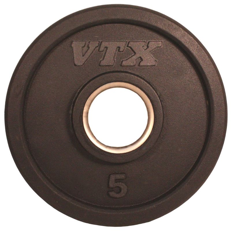 VTX  GO-VR Rubber Olympic Grip Plate 5lb