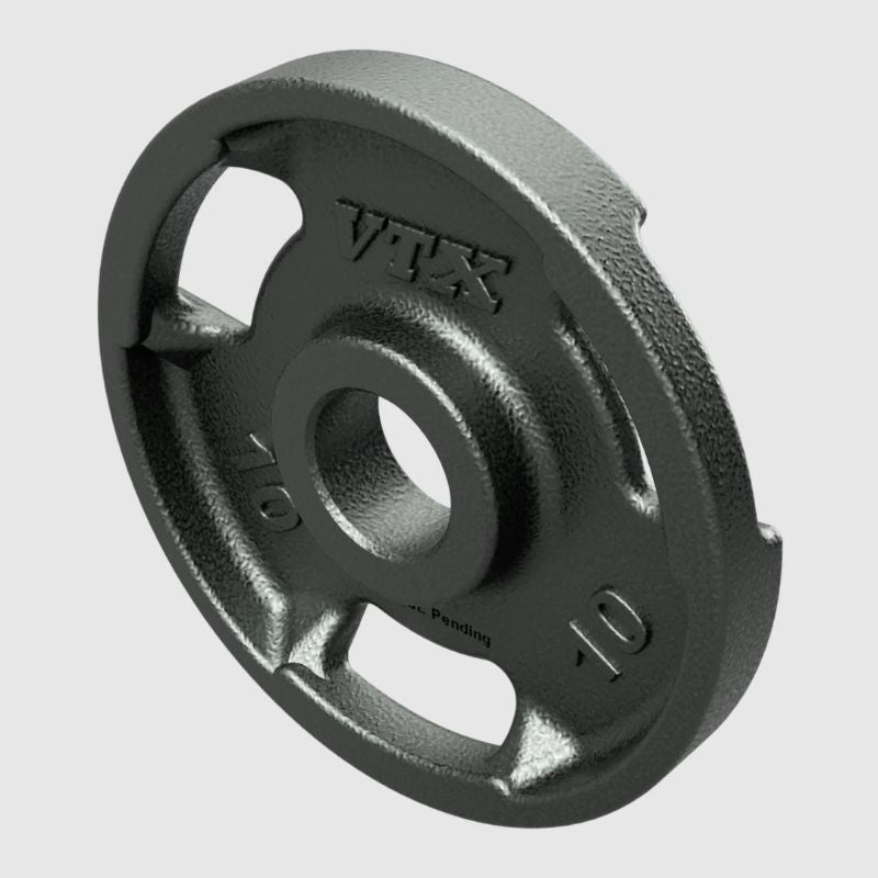 VTX GO-V 3 Slot Olympic Grip Plate 10 lb
