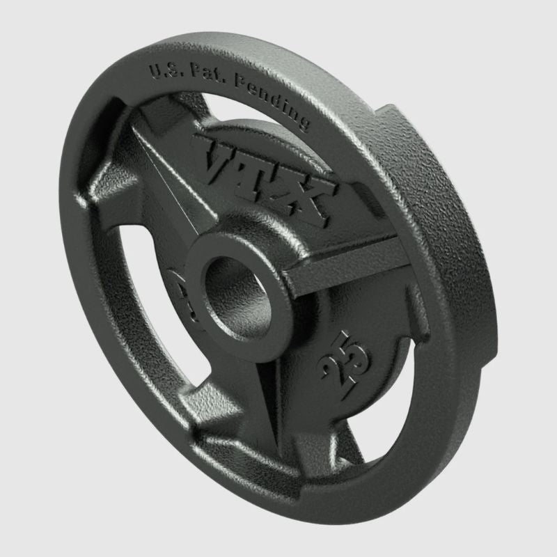 VTX GO-V 3 Slot Olympic Grip Plate 25 lb
