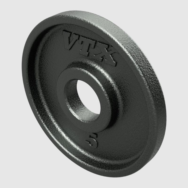 VTX GO-V 3 Slot Olympic Grip Plate 5 lb