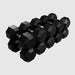 VTX SD-R 8-Sided Rubber Encased Hex Dumbbell 80 lb to 100 lb Dumbbells Set