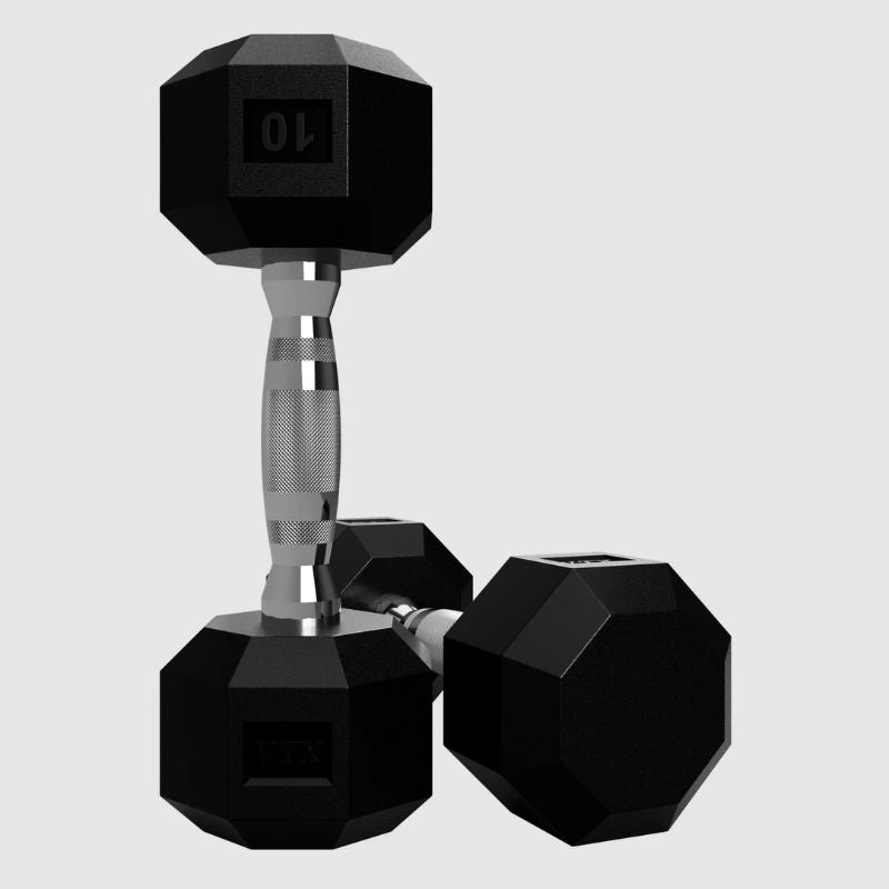 VTX SD-U 8-Sided Urethane Encased Dumbbell 10lbs Pair