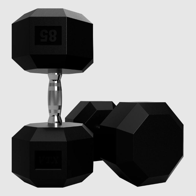 VTX SD-U 8-Sided Urethane Encased Dumbbell 85lbs Pair