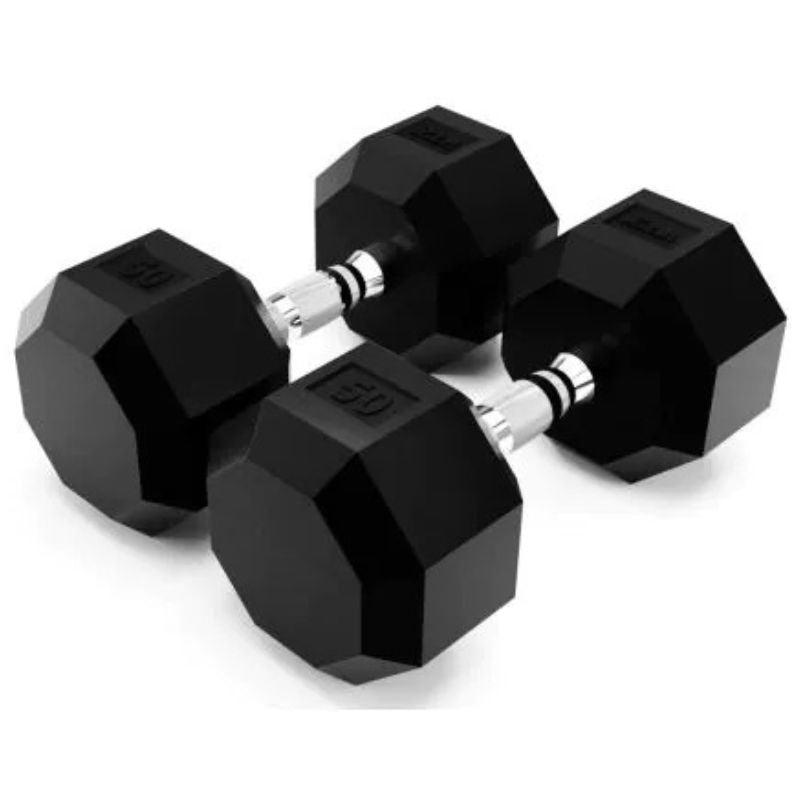 VTX SD-U 8-Sided Urethane Encased Dumbbell Sets 50lb Pair
