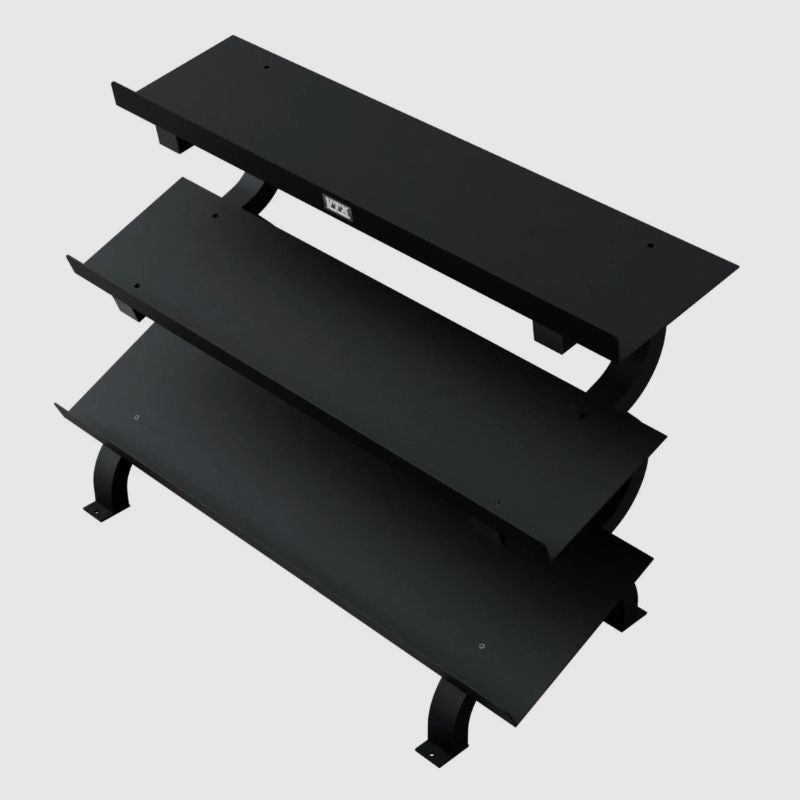 VTX by Troy GTDR-3 Horizontal 3-Tier Shelf Rack Top View Empty
