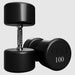 VTX by Troy XD-005-125U 5-125 lb Urethane Dumbbell Set 100 lb Dumbbells on a white background