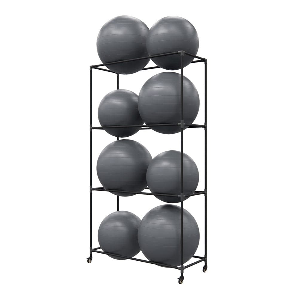 Power Systems VersaBall Pro Stability Ball with Rack