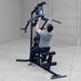 Working out using Body-Solid G3B Multi-Station Gym 17