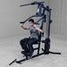 Working out using Body-Solid G3B Multi-Station Gym 2