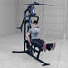 Working out using Body-Solid G3B Multi-Station Gym 6
