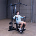 Workout using Body-Solid G1B Multi-Station Gym 12