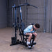 Workout using Body-Solid G1B Multi-Station Gym 9