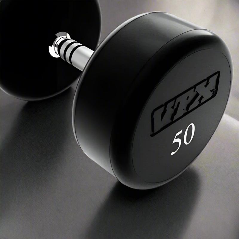 XD-005-125U VTX by Troy  5-125 lb Urethane Dumbbell  50 lb