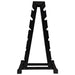 YORK Barbell 2 Sided A-Frame Dumbbell Rack - 69002 Front View