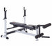 YORK Barbell FTS Adjustable Olympic Combo Bench with Leg Developer - 48005 Flat Bench