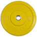 YORK Colored Solid Rubber Training Bumper Plate Set 25 lb Weight Plate