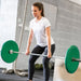 YORK Colored Solid Rubber Training Bumper Plate Set Gallery 1