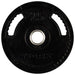 YORK G-2 Rubber Encased Olympic Plate & Barbell Set 25 lb Weight Plate Set