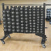 YORK 15612 Black Neoprene Hexagon Fitbell Club Pack with Rack Set