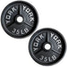 YORK 2″ Deep Dish Olympic Weight Plates 35 lb olympic plates pair