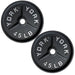 YORK 2″ Deep Dish Olympic Weight Plates 45 lb olympic plates pair