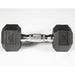 YORK 5-50lb York PVC Hex Dumbbell – Chrome Ergo Handle Set - 37030 15 lb dumbbell