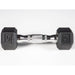 YORK 5-50lb York PVC Hex Dumbbell – Chrome Ergo Handle Set - 37030 5 lb dumbbell