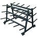 YORK Barbell Mobile Aerobic Set Rack - 69034 Empty Mobile Rack