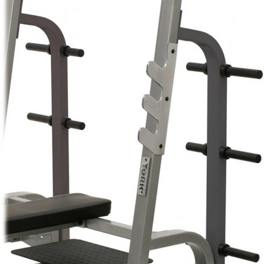 YORK Barbell STS Optional Weight Storage Attachment Close Up Details