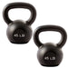 YORK Cast Iron Hercules Kettlebells 45 lb Kettlebell Pair