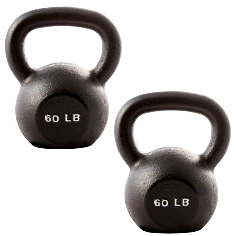 YORK Cast Iron Hercules Kettlebells 60 lb Kettlebell pair