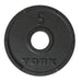 YORK G-2 Dual-Grip 300 lb Cast Iron Olympic Plate Set - 2898 5 lb Olympic Plate