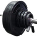 YORK G2 Rubber Encased Olympic Weight Plate with Bars