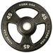 YORK _ISO-Grip_ Urethane Plate - Black 45 lb Weight Plate