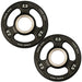 YORK _ISO-Grip_ Urethane Plate - Black 45 lb Weight Plate