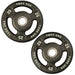 YORK _ISO-Grip_ Urethane Plate 25 lb Weight Plate Pair
