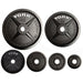 YORK Legacy Cast Iron Precision Milled Olympic Plate Set from 2.5 lb Weight PLate to 45 lb Weight Plate