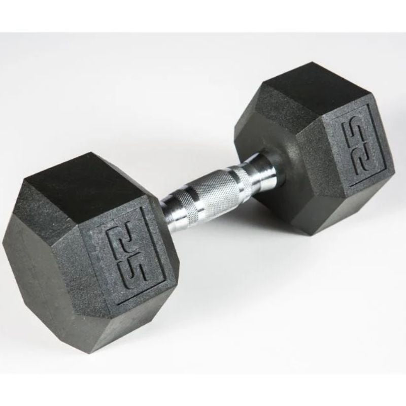 YORK Premium PVC Hex Dumbbells 25 lb dumbbells