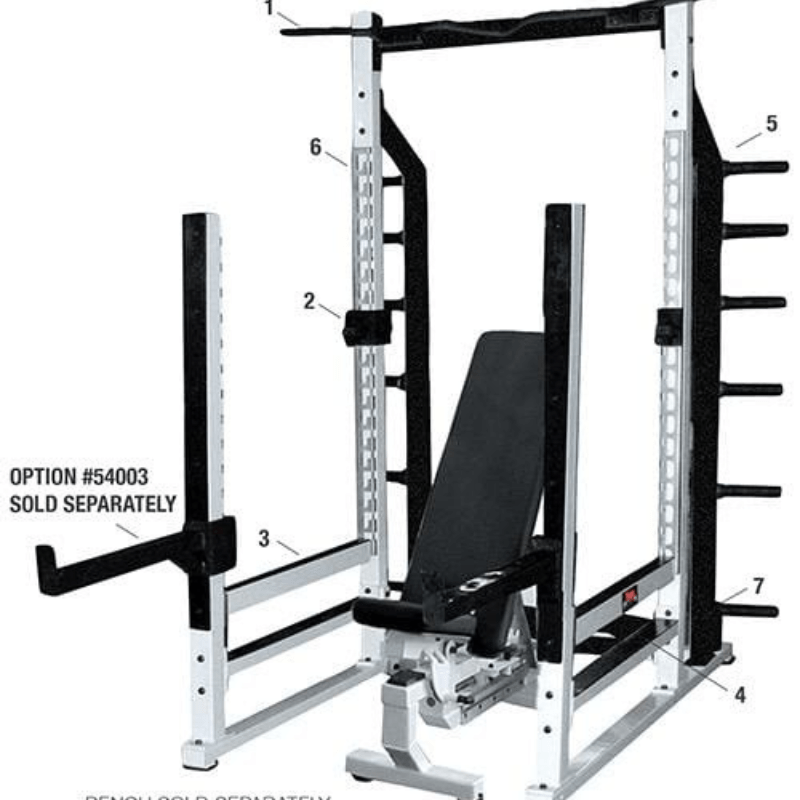 YORK STS Multi-Function Rack (Silver) 