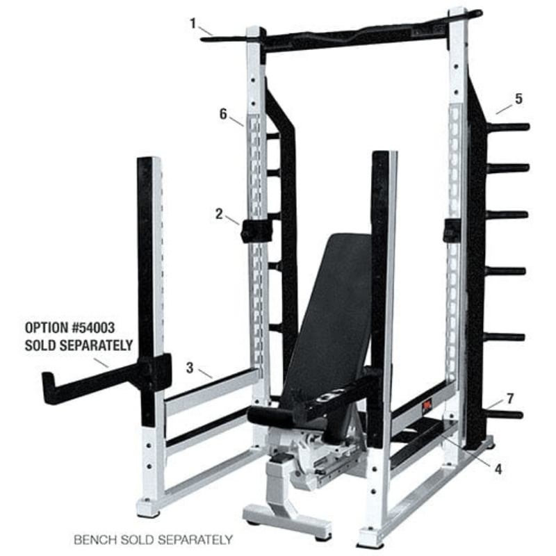 YORK STS Multi-Function Rack (White) | 54000