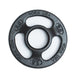 YORK _ISO-GRIP_ Steel Composite Olympic Grip Plate - Black 2.5 lb Weight Plate Single