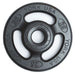 YORK _ISO-GRIP_ Steel Composite Olympic Grip Plate - Black 25 lb Weight Plate Single