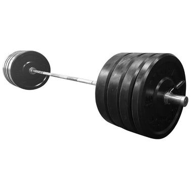 York 160kg Black Rubber Training Bumper Plate Set Main