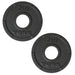 York 2″ G-2 Cast Iron Olympic Weight Plates 2.5 lb olympic plates pair
