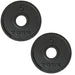 York 2″ G-2 Cast Iron Olympic Weight Plates 5 lb olympic plates pair